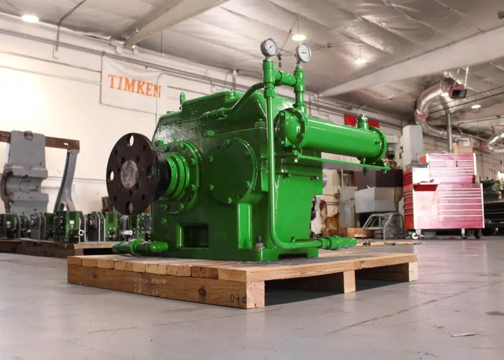 heavy equipment gearbox overhaul industrial drive system