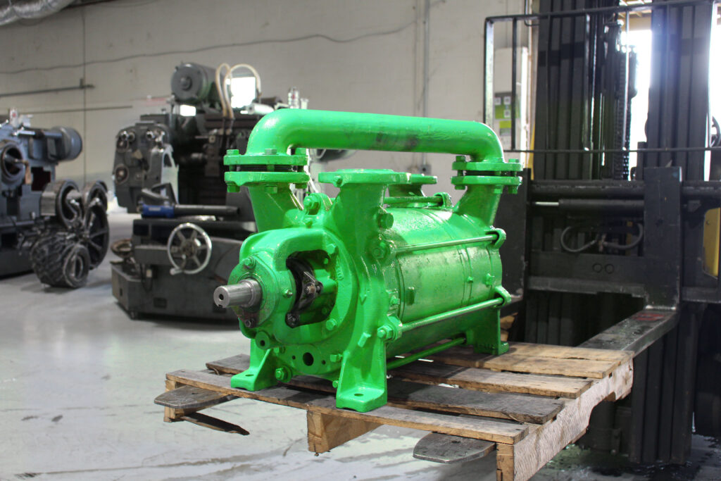 emergency industrial gearbox failure on production line